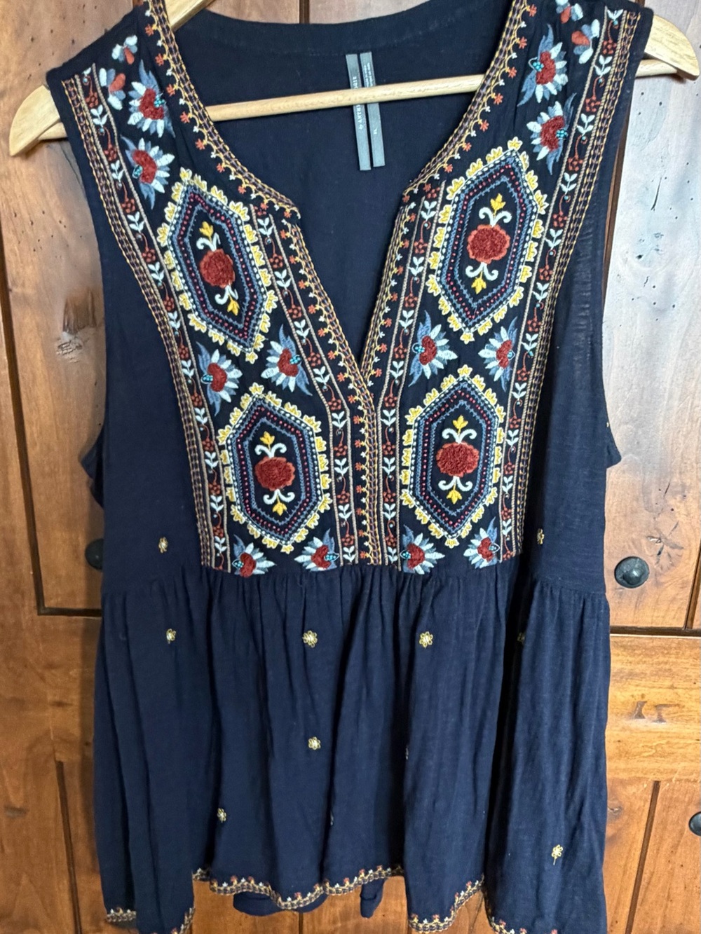 Anthropologie peplum top